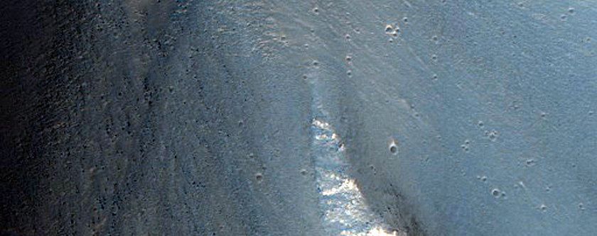 Slope Sample on Wall of Melas Chasma

