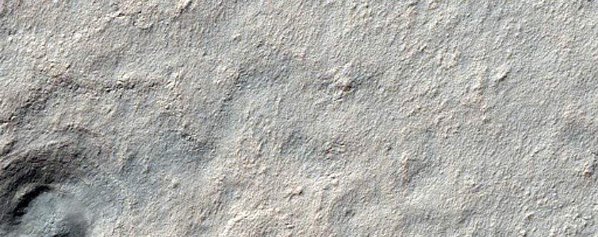 288-Meter Diameter Crater on South Polar Layered Deposits
