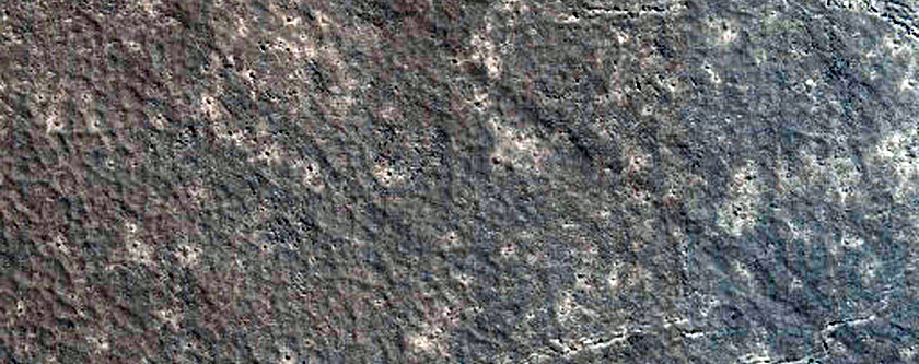 Constriction in Western Arm of Athabasca Valles Flood Lava
