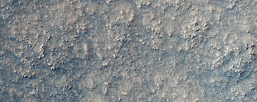 Dunes on Floor of Huggins Crater
