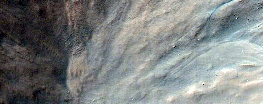 Monitor Slope Features in Raga Crater
