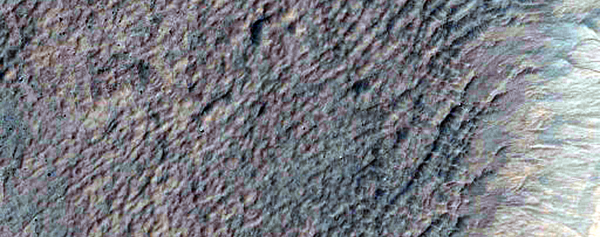 Monitor Recurring Slope Lineae in Corozal Crater
