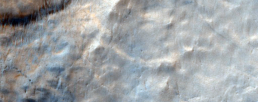 Maunder Crater Interior
