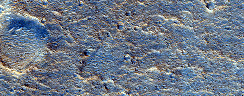 Candidate ExoMars Landing Site in Oxia Palus Region