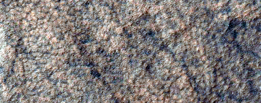Scalloped Terrain Near Mad Vallis

