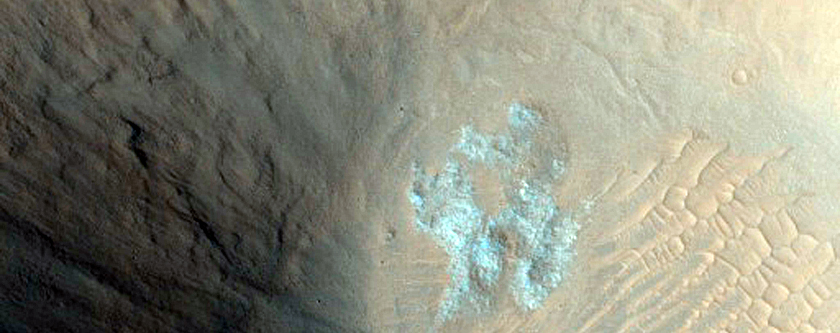 Crater with Steep Slopes