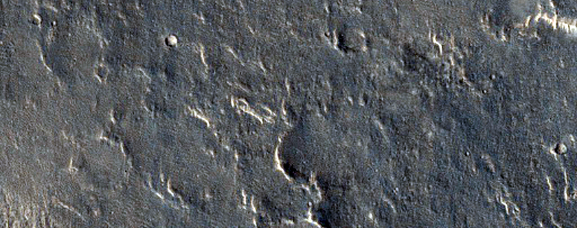 Ridges in Isidis Planitia