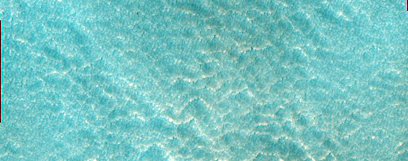 Lobate Debris Apron around Mesa in Deuteronilus Mensae
