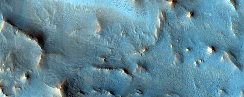 Floor of Baldet Crater
