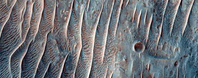 Monitor Slopes in Coprates Chasma
