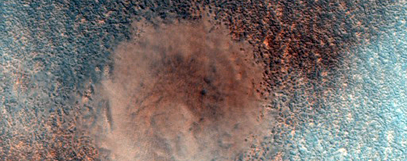 Mesa Island in East Acidalia Planitia

