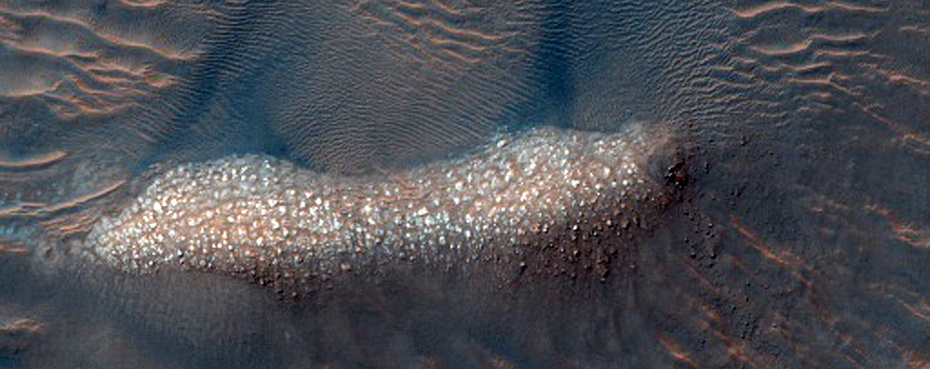 Pit in Argyre Planitia
