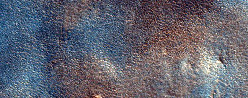 Seasonal Frost at Viking 2 Landing Site
