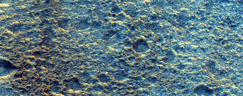 Terrain South of Candidate ExoMars Landing Site in Oxia Palus Region
