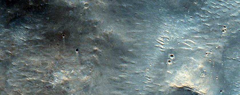 Terrain Southwest of Gale Crater
