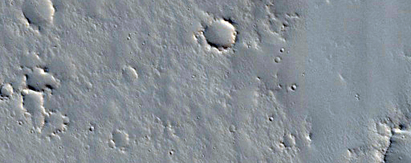 Candidate Recent Impact Site
