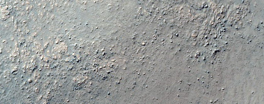 Eroding Crater Wall
