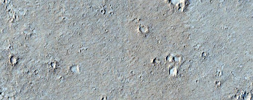 Landforms in Mangala Valles

