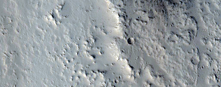 Candidate Recent Impact Site
