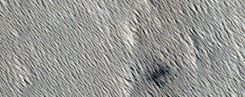 Candidate Recent Impact Site
