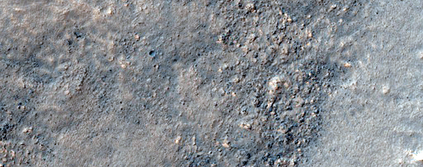 Alluvial Fan in Drava Valles
