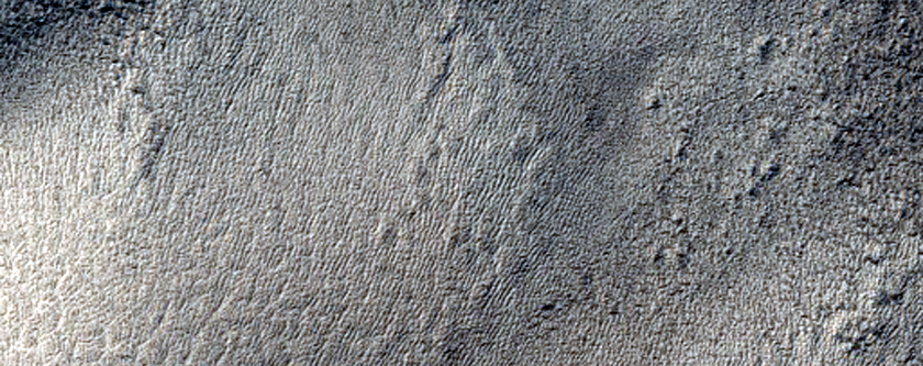 Complex Crater in Australe Montes
