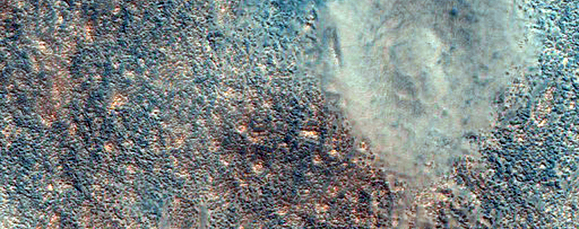Mesa Island in East Acidalia Planitia
