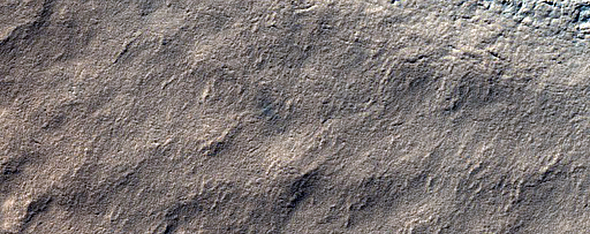 Terrain East of Argentea Planum
