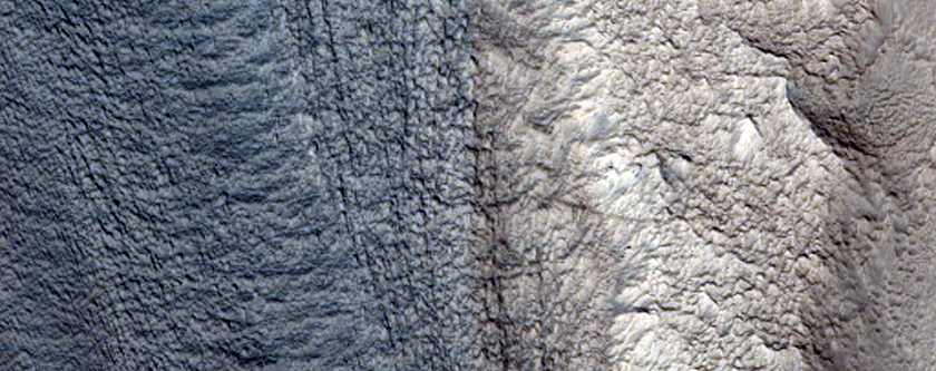 Lobate Debris Apron in Protonilus Mensae
