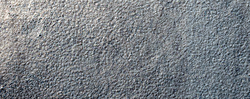 Wrinkle Ridge in Malea Planum
