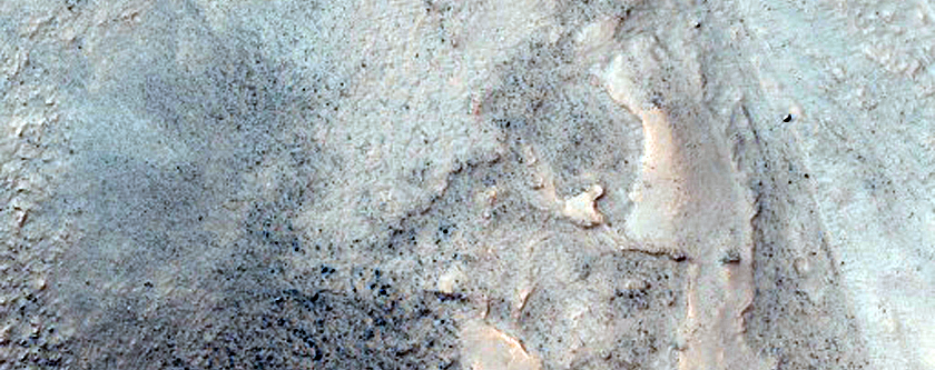 Monitor Slope of Impact Crater
