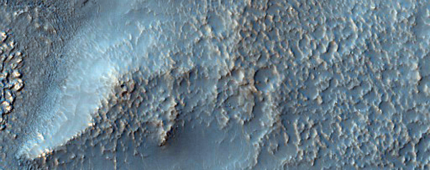 Floor of Impact Crater
