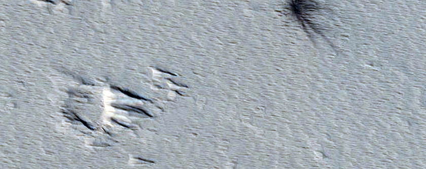 Candidate Recent Impact Site
