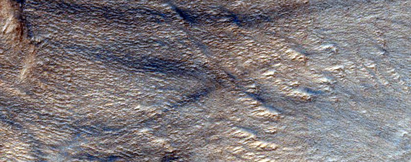 Well-Preserved 4-Kilometer Impact Crater on Hellas Planitia Floor
