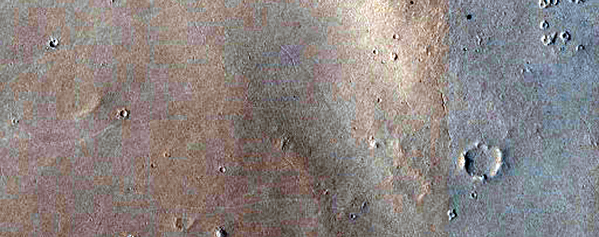 Candidate Recent Impact Site
