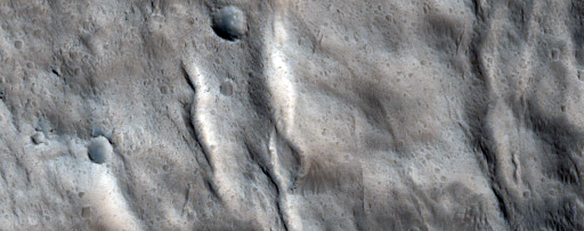 Crater Floor in Acheron Fossae
