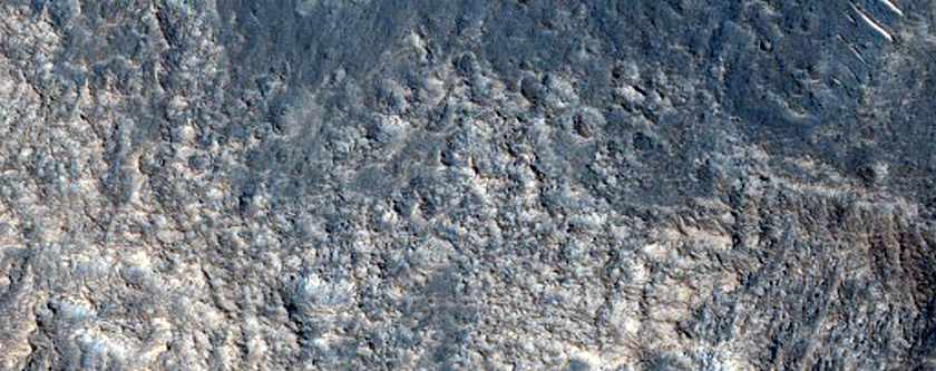 Terrain Sample in Nepenthes Mensae Region
