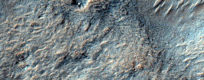 Wrinkle Ridge in Hesperia Planum
