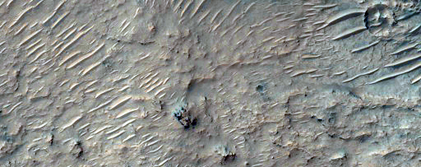 Slopes in Niesten Crater
