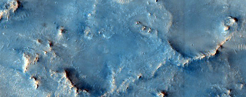 Candidate 2020 Mission Landing Site in Northeast Syrtis Major Region
