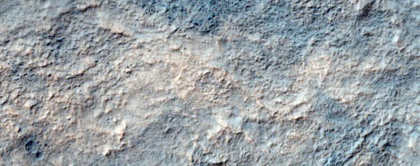 Crater Basin Fill and Landforms