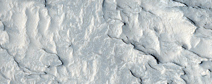 Field of Layers in Aeolis Mensae
