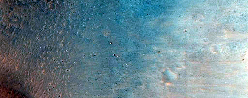 Crater with Steep Slopes