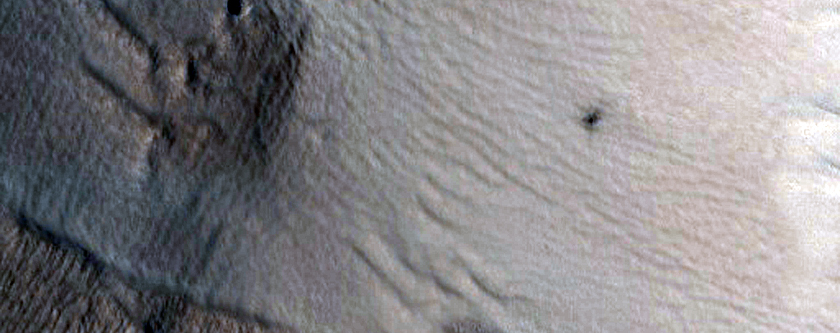 Candidate Recent Impact Site
