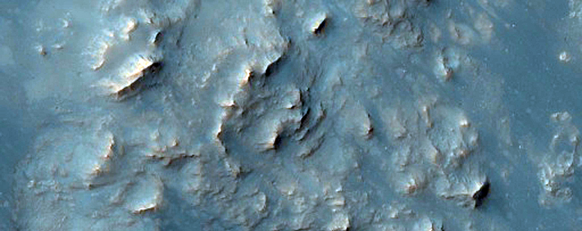 Possible Well-Exposed Ejecta of Well-Preserved Crater in Noachis Terra
