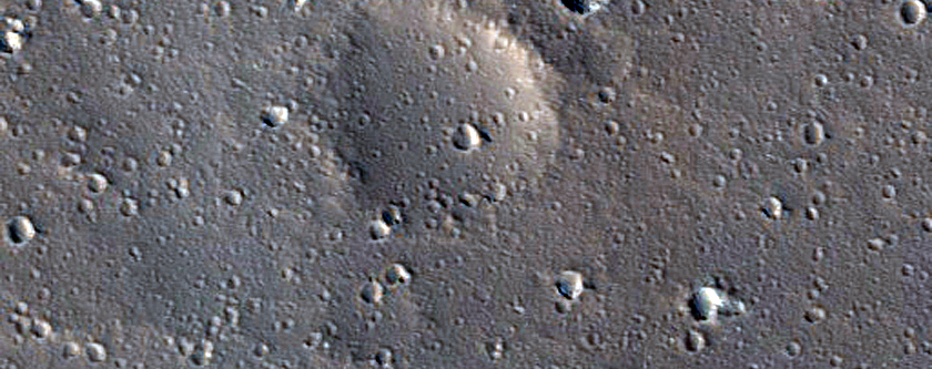 Candidate Recent Impact Site
