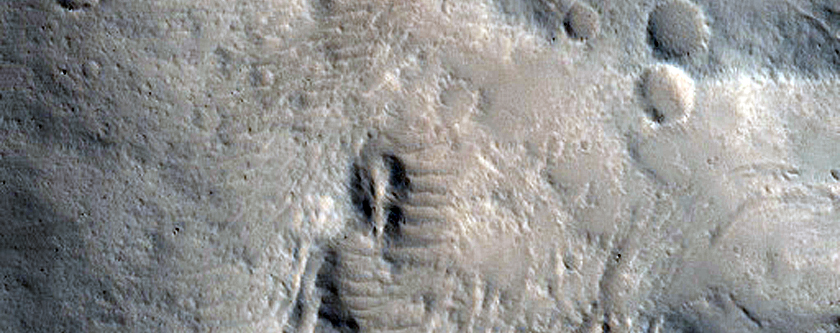 Reentrant Valleys Near Kasei Valles