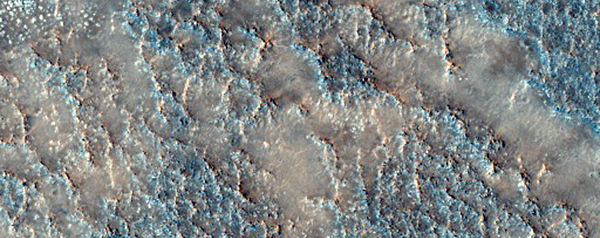 Altered Deposits in Antoniadi Crater
