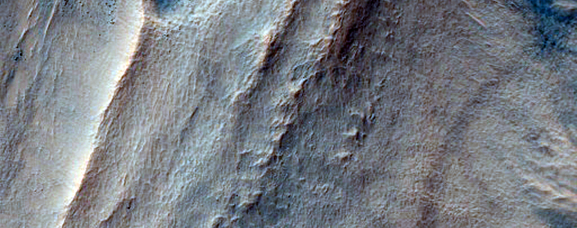 Slope Monitoring in Moni Crater