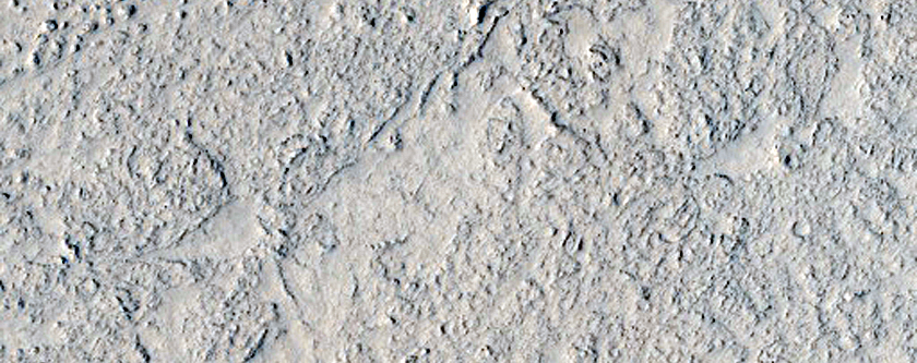 Various Volcanic Landforms in Southeast Elysium Planitia

